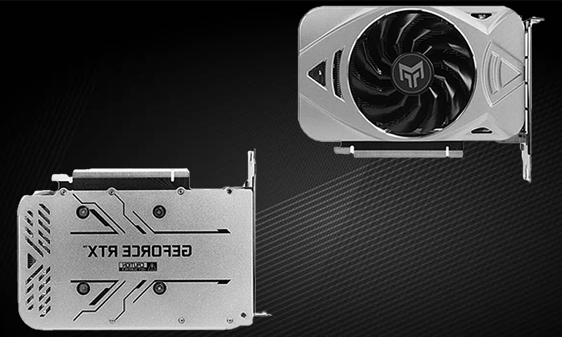 Chiếc card m&agrave;n h&igrave;nh RTX 3060 Metaltop Mini 